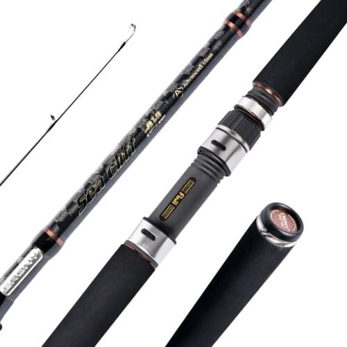 Carbon Fiber Hard Fishing Spinning Rod Carp Fishing Lure Hand Rod Seapole Stream River Pesca Ultra Light Rock Fishing Role