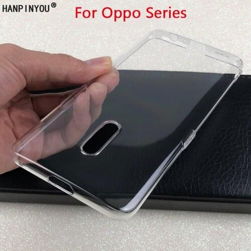 For OPPO Realme XT X2 X Lite 5 3 2 Pro Q 1 3i C1 C2 K5 K3 K1 Crystal Invisible Hard PC Full Cover Clear Camera Protect Snap Case