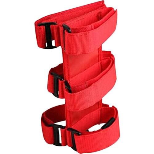 Adjustable Roll Bar Fire Extinguisher Holder Belt Save Time and Energy for Convenience for Jeep Wrangler Accessories