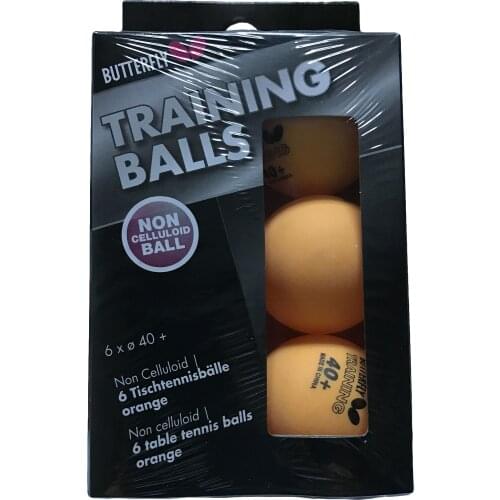 SERESSTORE Butterfly 85142 Training 6-Piece Table Tennis Ball