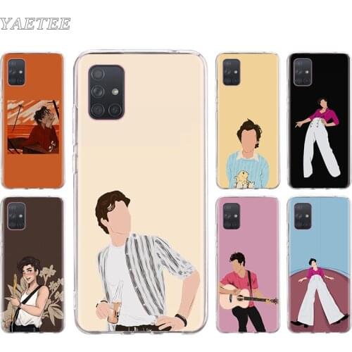 Silicone Phone Case For Samsung Galaxy A51 A50 A71 A10 A20e A21 A31 A30 A40 A41 A70s Back Cover Coque Harry Styles fundas capa