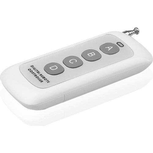 433MHz Long Range Wireless RF Copy Remote Control Garage Door Backup Key Cloning Duplicator For Cars Garage Gate Doors Opener