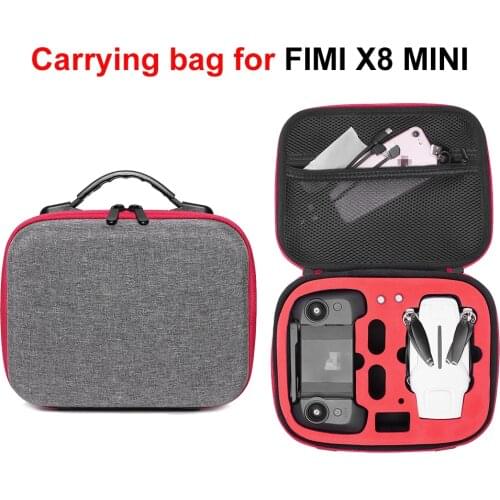 Carrying Case for FIMI X8 MINI Drone Storage Hand Bag Travel Portable Protective Dustproof Portable Box Remote control Accessory