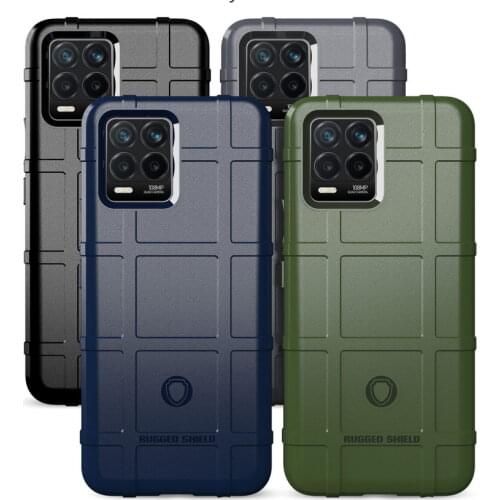 For OPPO Realme 8 Pro Q3 case realme 7 8 Rugged shield back cover Rubber protective for Realme C21 c17 c11 Fundas Realme 6 6s