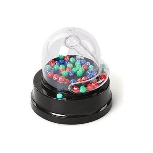 Electric Lucky Number Picking Machine Mini Lottery Bingo Games Shake Lucky Ball