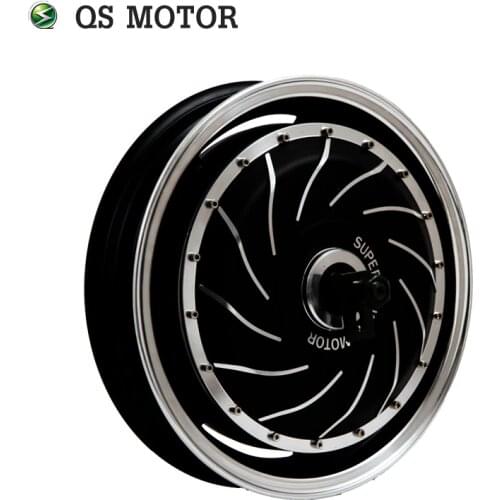 QS High power 7000w 273 50H V2 bldc wheel hub motor for electric motorcycle