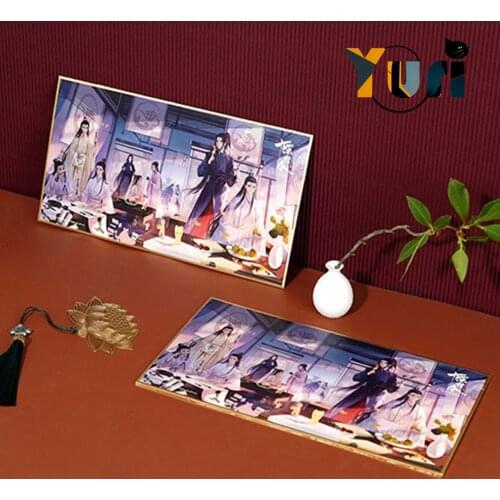 Original The Untamed Wei Wuxian Lan Wangji MDZS Second Anniversary Shikishi Colored Paper CQL C Pre-order Aug