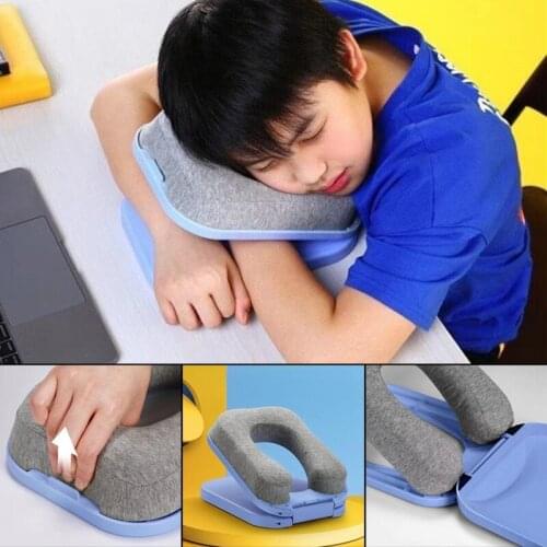 Nap Sleeping Pillow Portable Comfortable Neck Pillow Convenient Break Pillow For Desk Office HY99