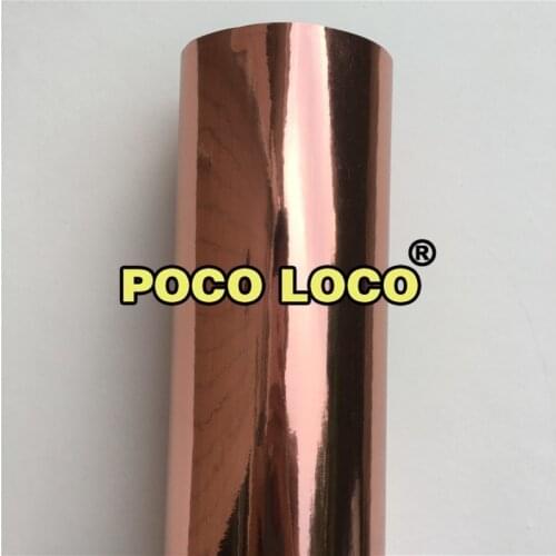 Rose Gold Strechable Chrome Mirror Vinyl Car Wrap Sticker With Air Bubbles Flexible Chrome Mirror Vinyl Sticker for cell phone