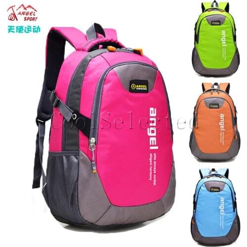 ANGEL SPORT Waterproof Travel Backpack Bike Bicycle Bag Laptop Daypack Rucksack Outdoor Men Women Sport Bags bookbag