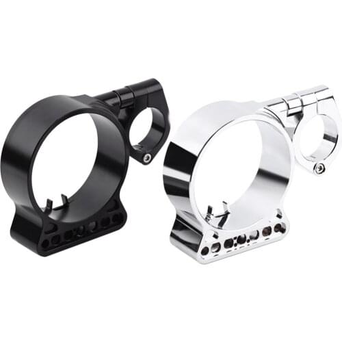 Car-Styling CNC Aluminium Side Mount Speedometer Relocation Bracket Case For Harley Sportster Black / Silver