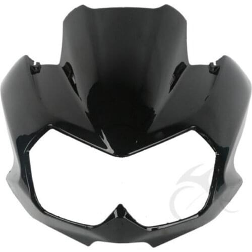 ABS Upper Front Fairing Cowl Nose Cockpit Mask For Kawasaki Z750N 2004-2006 05 Motorcycle Accessories
