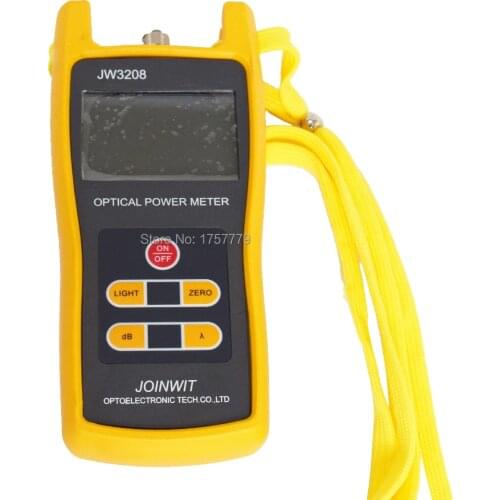 Joinwit JW3208C -50~+26dBm Optical Power Meter Fiber Optic Medidor Optico