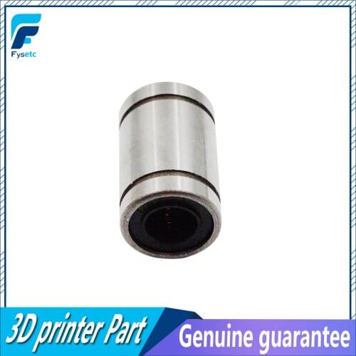 10pcs/lot LM8UU Ball Bearings 8mm Bushing For CNC 3D Printers Parts Rail Linear Long Rod Shaft Part 8mm*15mm*24mm Aluminum Bush