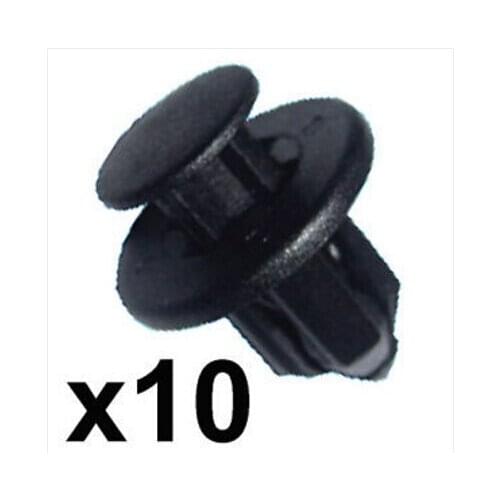 10x Bumper & Sill Trim Clips- 12mm Hole- Fits For some Honda, Nissan, Mazda