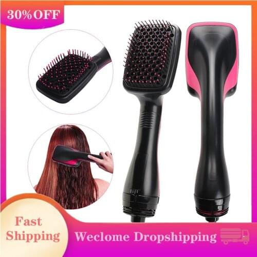 2021 Professional Hair Dryer Brush 2 IN 1 Electric Hair Blow Dryer Brush Hot Air Hair Curls Comb Salon Hair Styler Comb