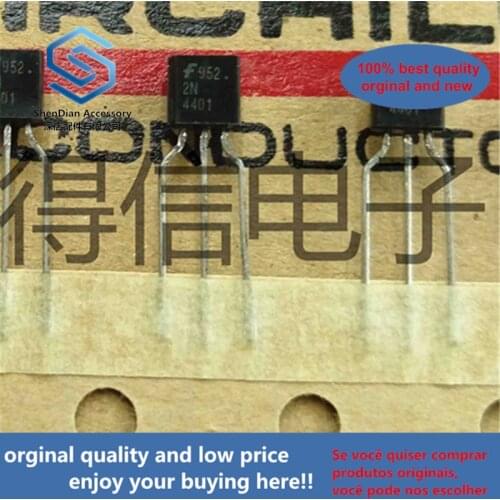50pcs 100% orginal new KA4401 2N4401 4401 To-92 SILICON NPN TRANSISTORS real photo