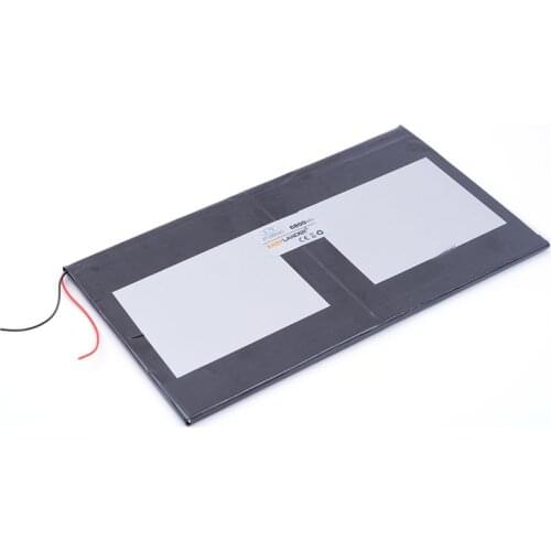 The tablet battery 3.7V 8800mAH 37100165 Polymer lithium ion / Li-ion battery for tablet pc cell phone speaker