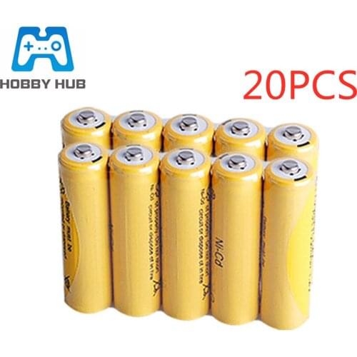 1.2v 700mAh NI-CD Battery For Remote Control Toy car flashlight Camera Microphone spare parts NICD 1.2V AA rechargeable battery