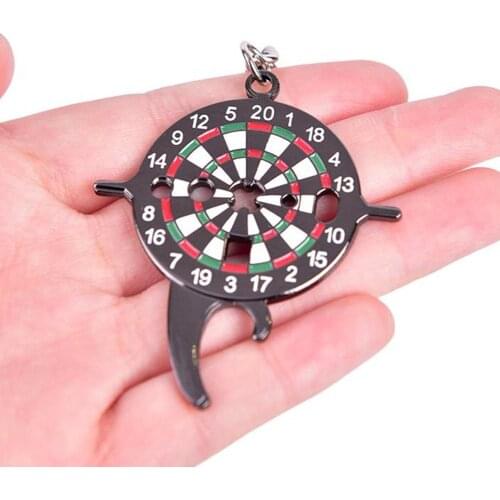 Keychain Dart Wrench Tool Tighten Darts Shaft Bottle Removal Keychain Survival Opener Accessories Dart Outdoor Dart Tools W S5Z7