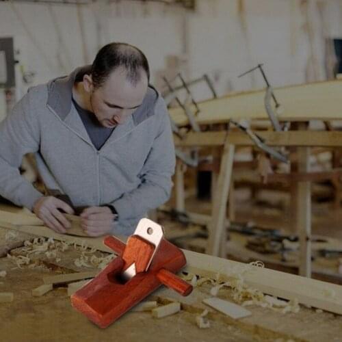 Boutique Indonesian Red Woodworking Plane Rosewood Planer Hand Planer Plane Peeler Hand Planer DIY Woodworking Carpenter Tools