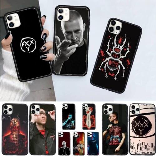 Russian rapper Oxxxymiron Anime Phone Case for iPhone 11 12 pro XS MAX 8 7 6 6S Plus X 5S SE 2020 XR