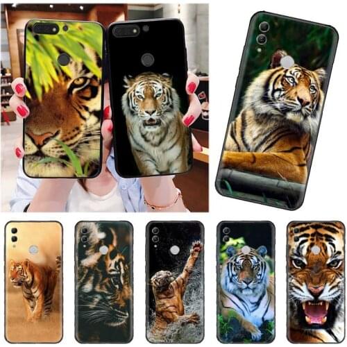 Cool cute tiger animal Phone Case For Huawei Honor 7C 7A 8X 8A 9 10 10i Lite 20 NOVA 3i 3e