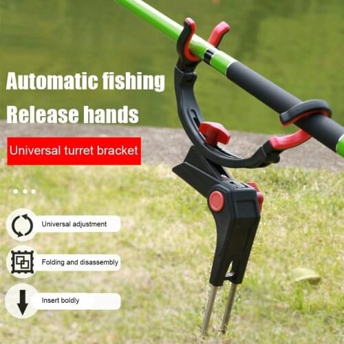 Fishing Rod Holder 360 Degree Adjustable Universal Fishing Rods Stand for Bank Fishing Rod Holder Sea Lake Fishing Tackle CSV