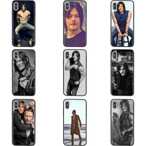 For Xiaomi Mi11 Mi 11 Pro Ultra Lite 10T 10S Mi9 Poco X3 NFC F3 Black Cell Cover Daryl Dixon Norman Walking Dead Amazing