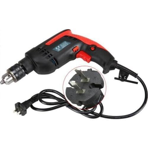 Drill 220V 1200W Speed Adjustable 13mm AC Impact Drill Electric Hammer Electric Drill Power Drill Woodworking Power Tool