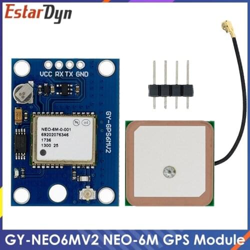 GY-NEO6MV2 New NEO-6M GPS Module NEO6MV2 with Flight Control EEPROM MWC APM2.5 large Antenna for arduino
