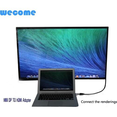 WECOM mini display port mini DP TO HDMI Adapter Converter full HD1080p For Apple Mac Macbook Pro Air