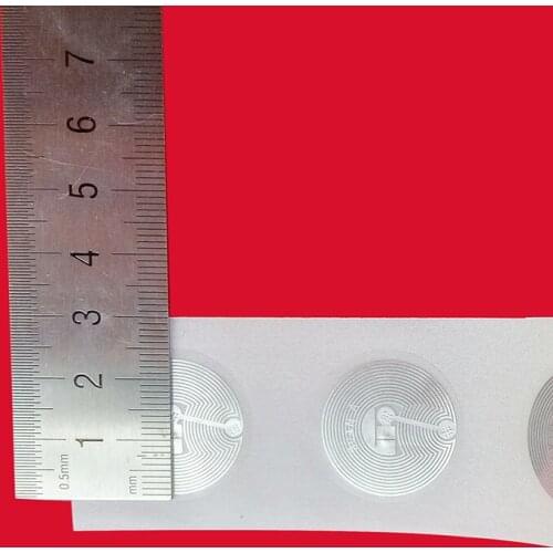 RFID tags IC card M1/S50/NFC tags IC 13.56MHz HF ISO14443A F1108 stickers 100pcs/Lot