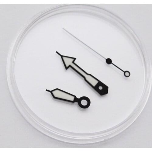 Watch Hands Fit NH35 NH36 NH35A movement Watch parts Green Luminous Hands