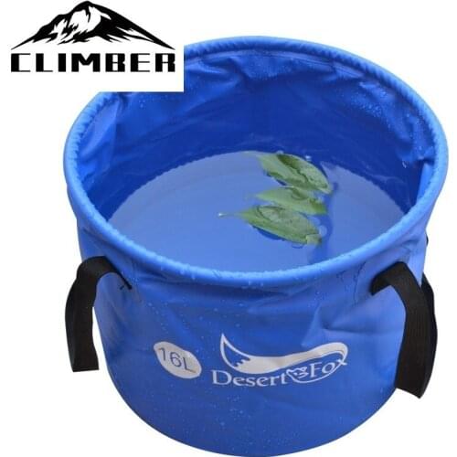 New Store Outdoor Collapsible Bucket, Portable Lightweight Folding Water Container,16L/25L Outdoor Camping,Picnic,Fishing Tools