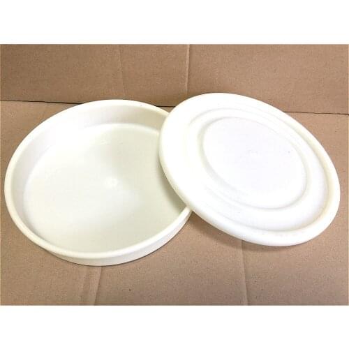 Lid And Bottom For Test Sieve Dia 20 cm PVC Cover And Container For Laboratory Sampling Inspection Pharmacopeia Sieve
