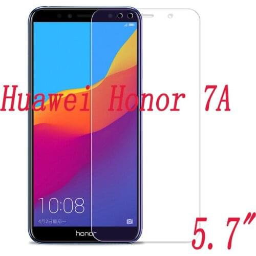 2PCS Tempered Glass 9H Explosion-proof Protective Film Screen Protector mobile phone for Huawei Honor 7A 5.7"