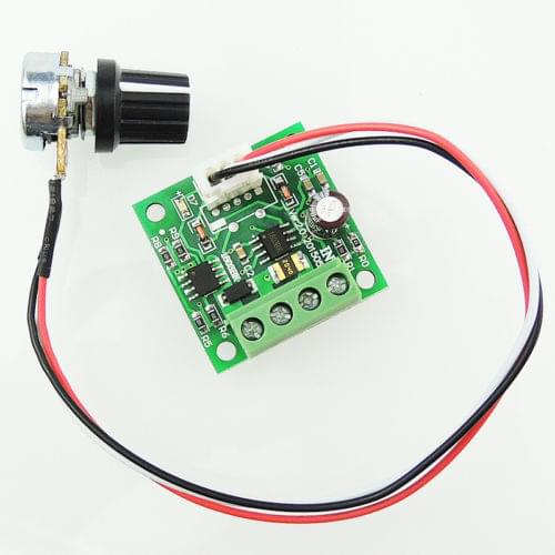 1PCS DC 1.8V 3V 5V 6V 12V 2A Low Voltage PWM Motor Speed Controller Regulator