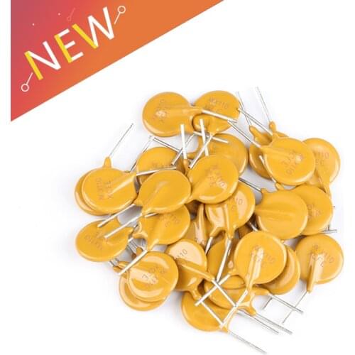 10PCS 72V 1.1A 1100MA PPTC Resettable Fuse RXEF110 XF110 Pitch 5mm