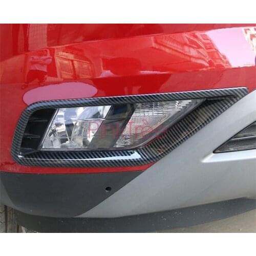 2020 2021 Chrome Front Fog Light Lamp Cover Trim For Hyundai Cantus Creta ix25 Car Styling Accessories