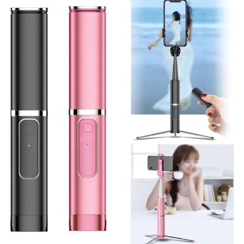 3 in 1 Wireless Bluetooth Selfie Stick Compatible for iPhone Andriod Extendable Tripod GK99