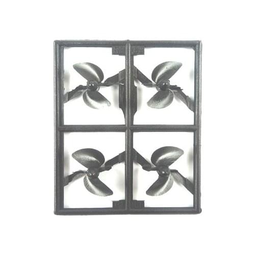 4pcs Electric Boat Ship Aurora Tiger Shark Extreme Speed Electric Remote Control Speedboat Propeller Blade Fittings