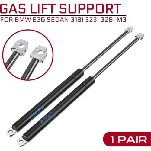 1Pair Car Struts Bars Bonnet Hood Lift Supports Props Rod Arm Gas Springs Shock Struts For BMW E36 Sedan 318i 323i 328i M3