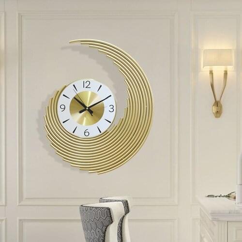 Silent Non-Ticking Wooden Decorative Wall Clock Quality Quartz Battery Operated Wall Clocks Home Decor Round Wall Clocks