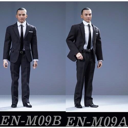 CEN-M09A/B 1/6 Gentleman Business Suit Clothes Set For 12" Male Action Figure Body In Stock