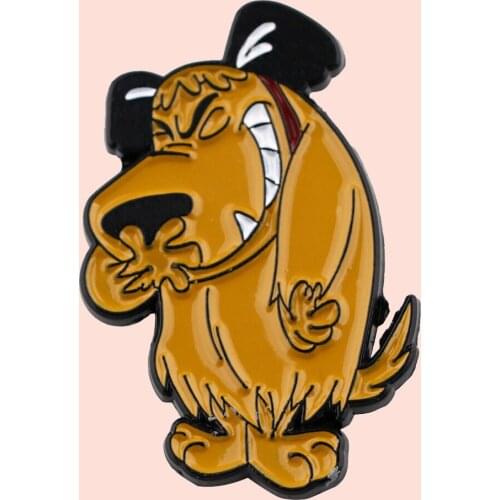 ZF3187 Funny Dog Collection Jewelry Enamel Pins And Brooches Cartoon Creative Metal Denim Hat Badge For Friends Kids
