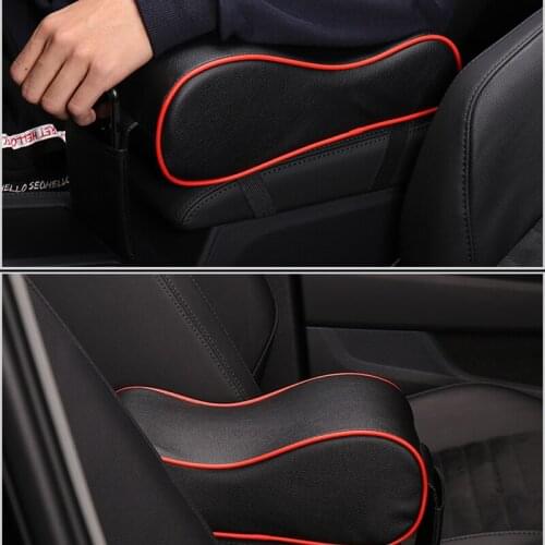 Leather car armrest pad universal belt bag for Jaguar XF XJ XJS XK S-TYPE X-TYPE XJ8 XJL XJ6 XKR XK8 XJS X320 X308