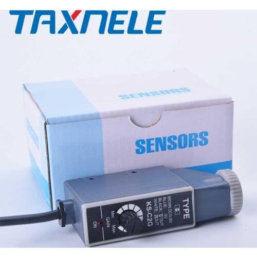 KS-C2 series NPN color sensor switch KS-C2G KS-C2W KS-C2R KS-C2B KS-C2RG KS-C2WG KS-C2GB