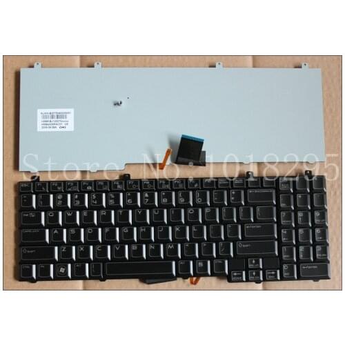New US black with backlit Laptop keyboard For DELL FOR Alienware Area 51 M17 HMB4209MAC01 V998KBJ120056