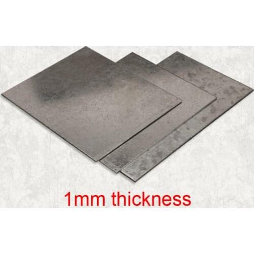 1mm thickness galvanized iron steel sheet White steel plate tin plate SPCC board Thin baked iron plate